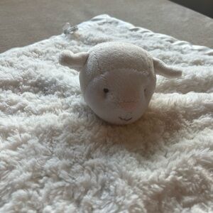 Kids Line Lamb Lovey Security Blanket Plushie Baby Blanket